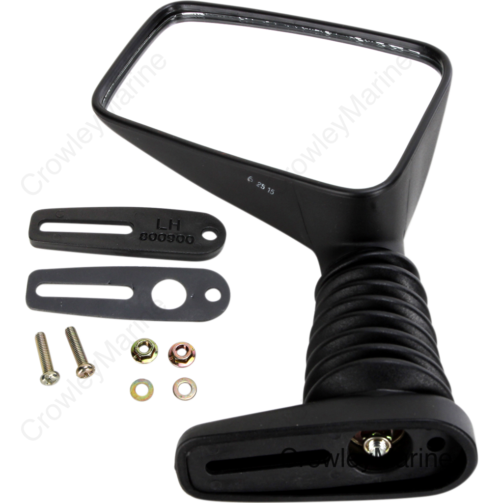 MIRROR PU ZR BLACK LH