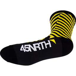 45NRTH Dazzle Lightweight Wool Socks - Yellow Small