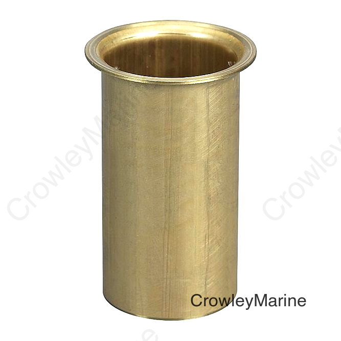 Brass Drain Tube, 1 1/4" x 3"