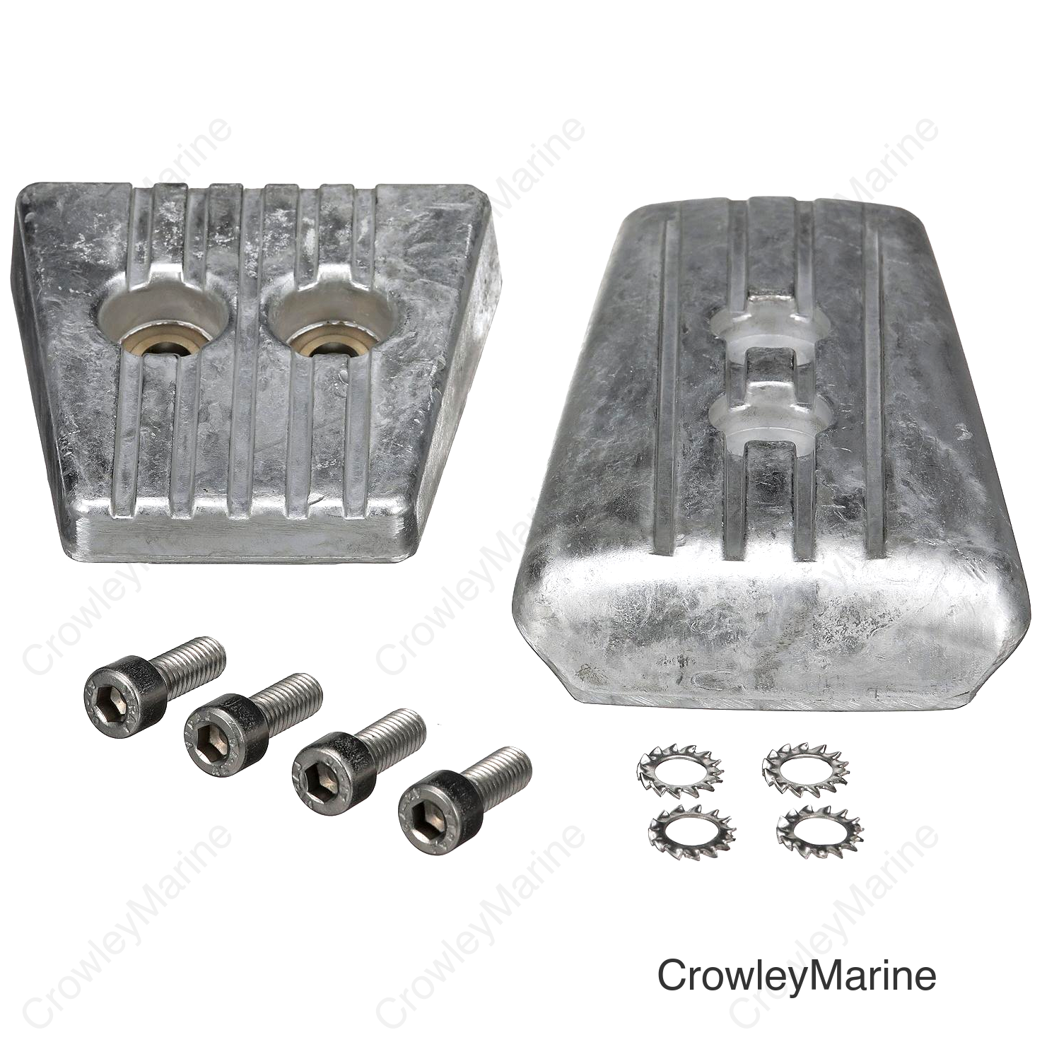Seachoice Anode Kit, Volvo DPS/SXA Engines, Aluminum, Cadmium-Free, Environmentally Friendly