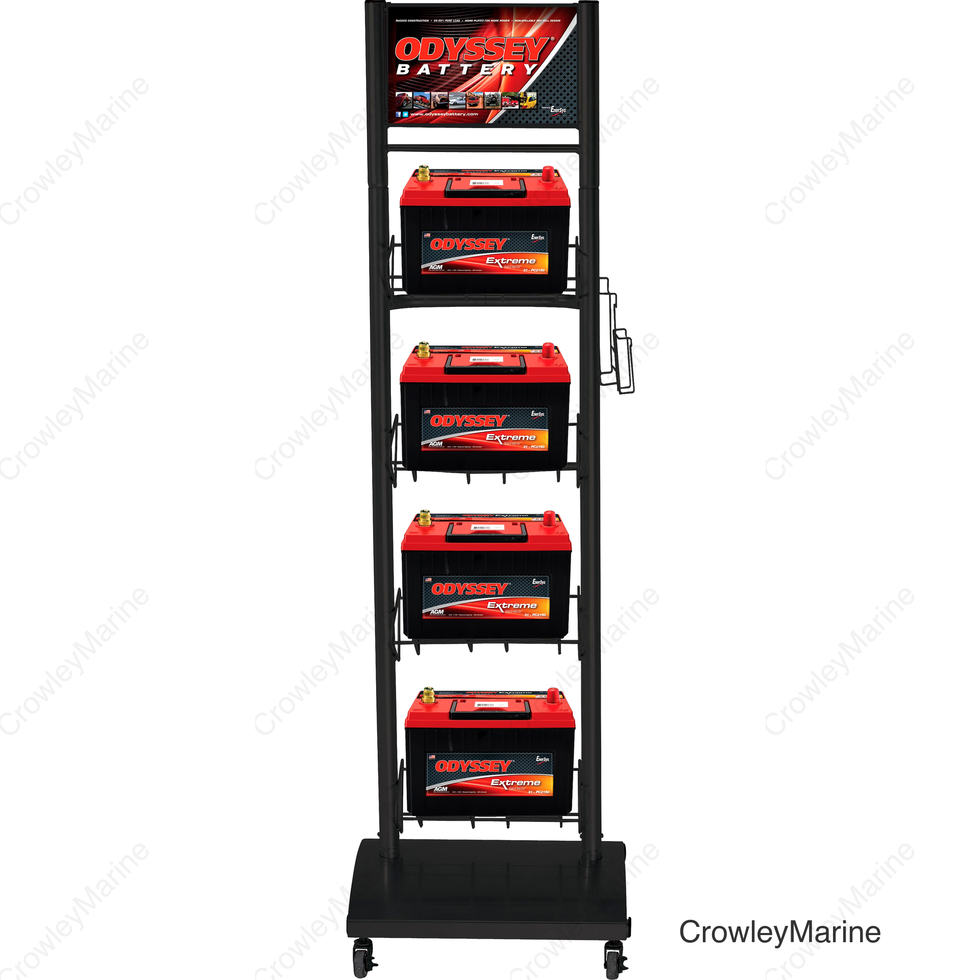 ODYSSEY 4 TIER BATTERY RACK