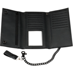 WALLET LTHR Z1R BLK LONG thumbnail-0