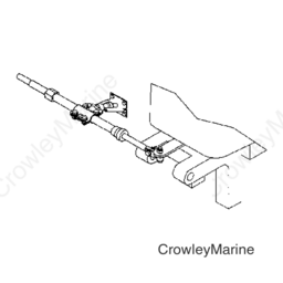 TRANS Mount KIT Outboard Steering Aluminum (SA27256P) thumbnail-1