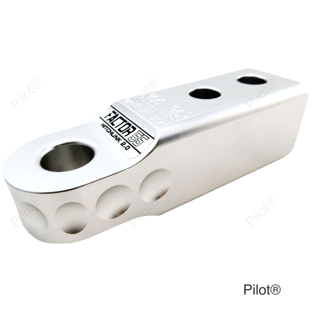 HitchLink 2.0 Receiver Hitch Shackle - 2" - Silver
