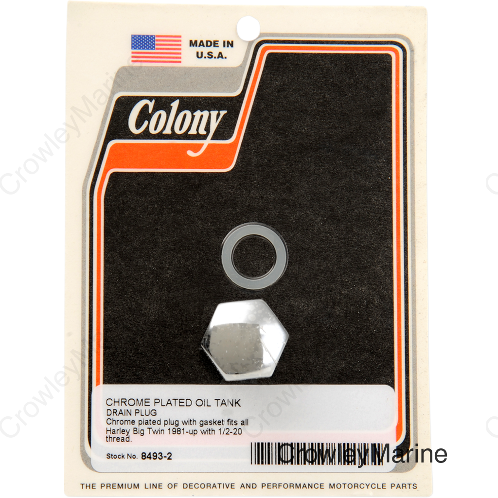 CHR HEX DRAIN PLUG 1/2-20