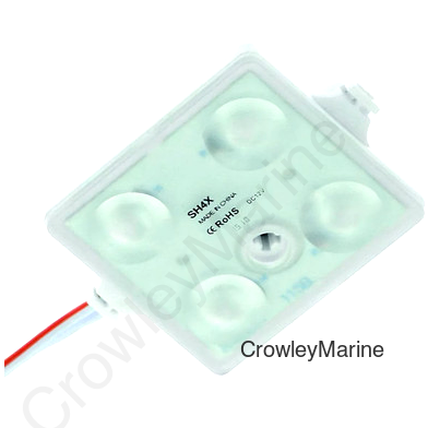 LED Light w/4 Module, White