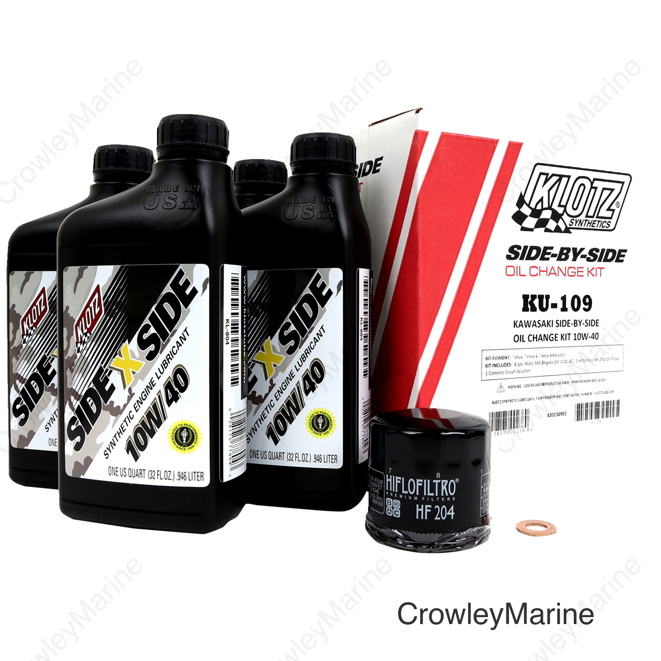 Oil Change Kit - Kawasaki - 10W/40