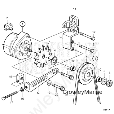 TENSIONING NUT(V2) (20798373)