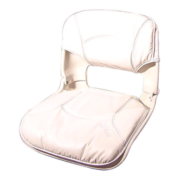 Tempress 45250 All-Weather Low Back Seat, White