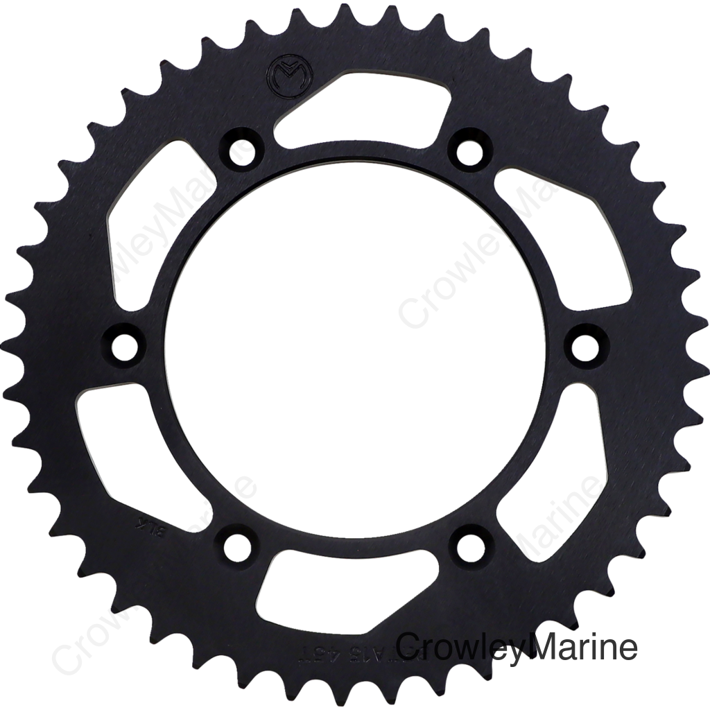 SPROCKET ALU BETA 45T BLK