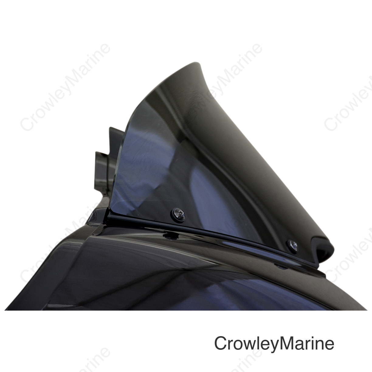 Windshield - Dark Smoke - 9" - FLTR '15+