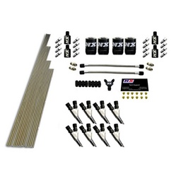 Nitrous Express 8 Cyl STD Nozzle Intake Plumbing Kit (Incl Hardware) thumbnail-2