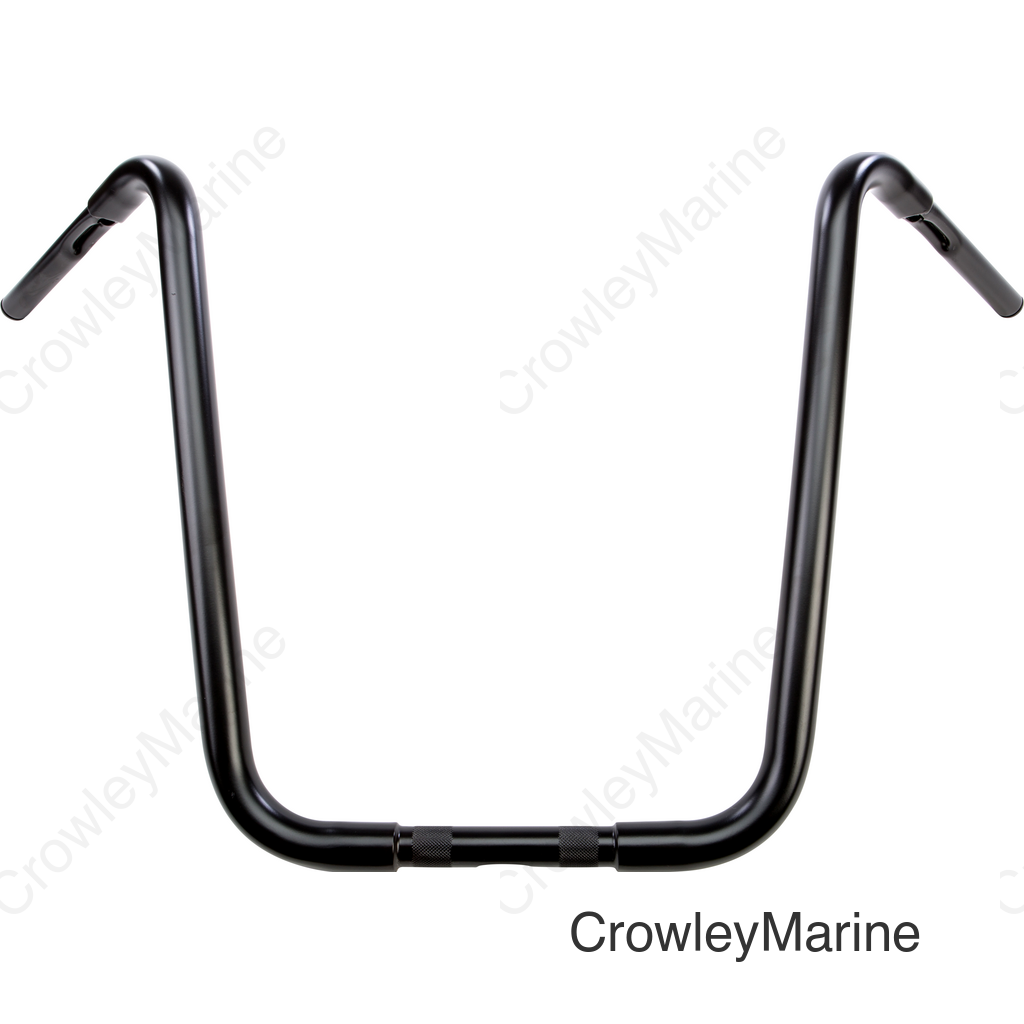 APE HANGER 1-1/4" BLACK 20" 1" THRU CLAMP - CABLE