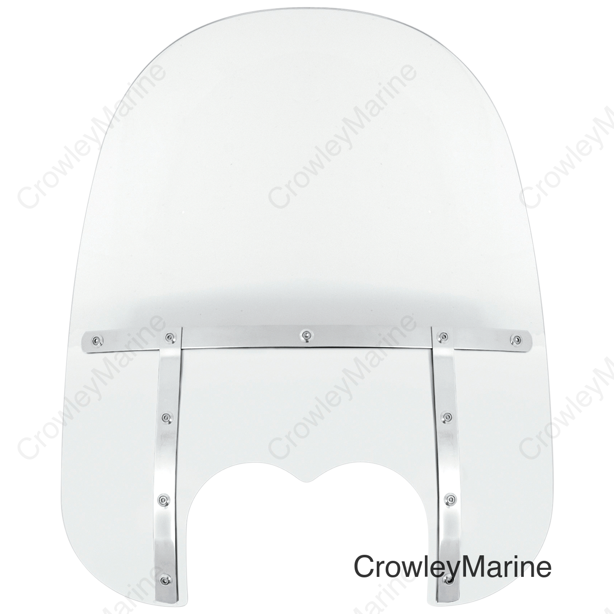 Fats Windshield - 21" - Clear - FXDF