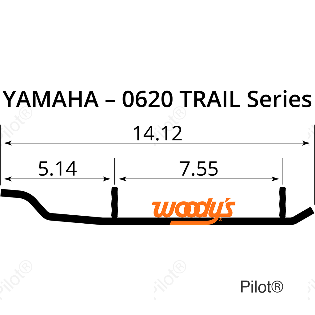 Mini Sled Runner - Standard - Yamaha