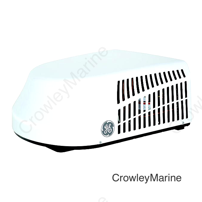 GE GRHS13XHHW High Efficiency RV Rooftop Air Conditioner with Heat Pump. White