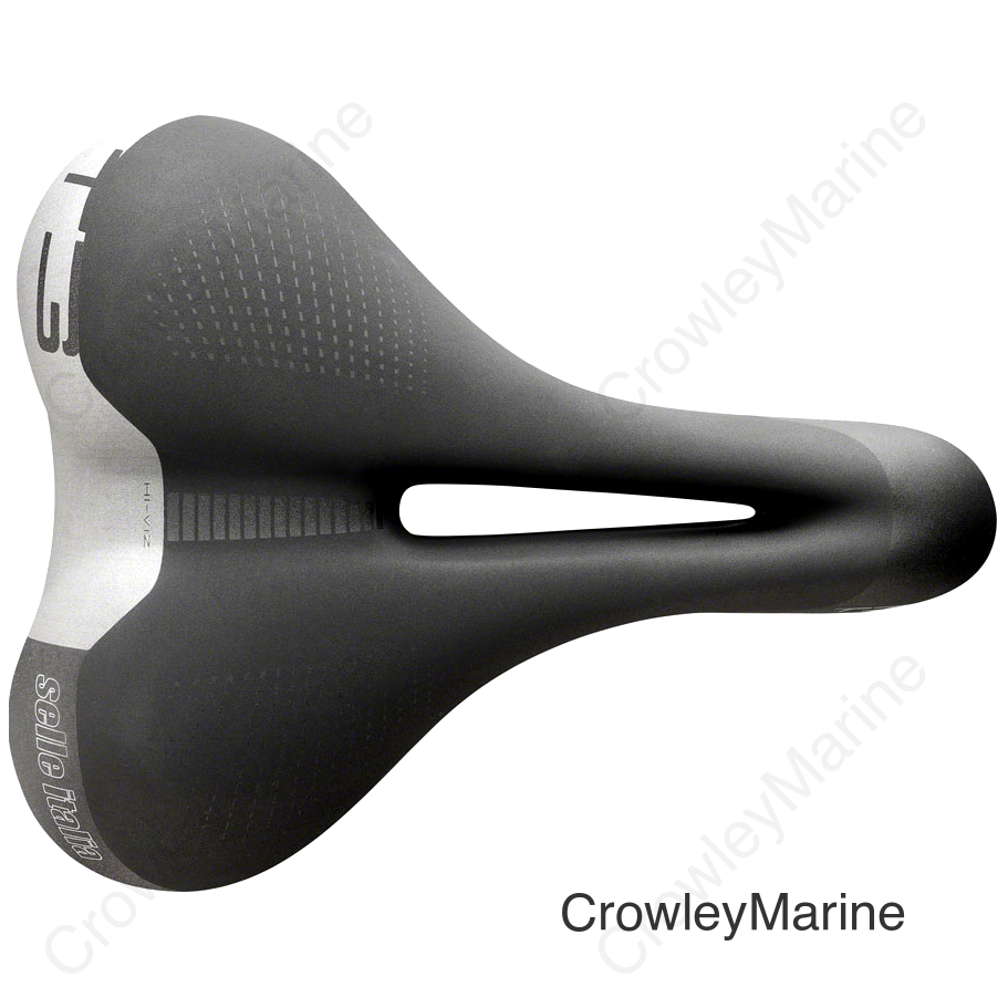 Selle Italia T 3 Flow Saddle - Fec Alloy Black S2