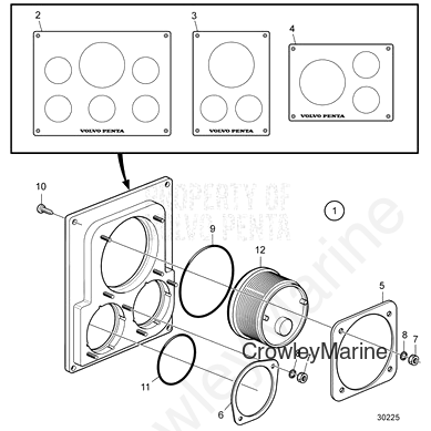Lock Ring(V2) - Volvo Penta (3808693)