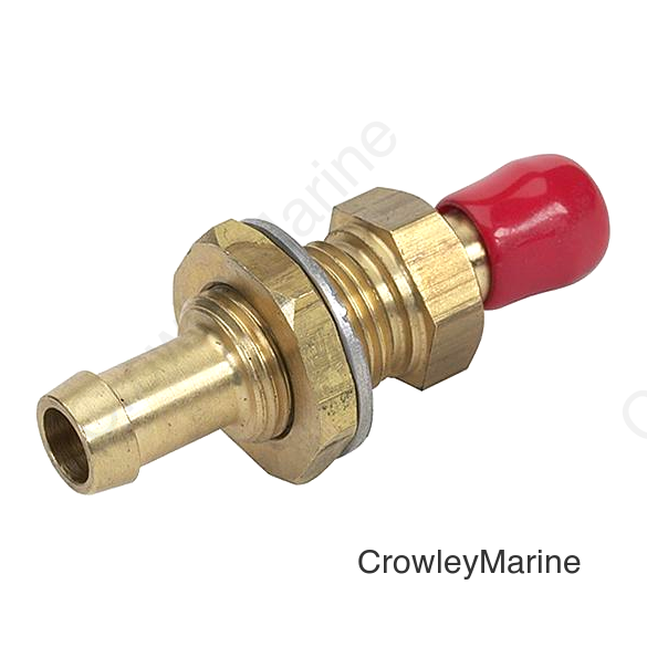 Bulkhead Mount Fuel Fitting, 3/8"