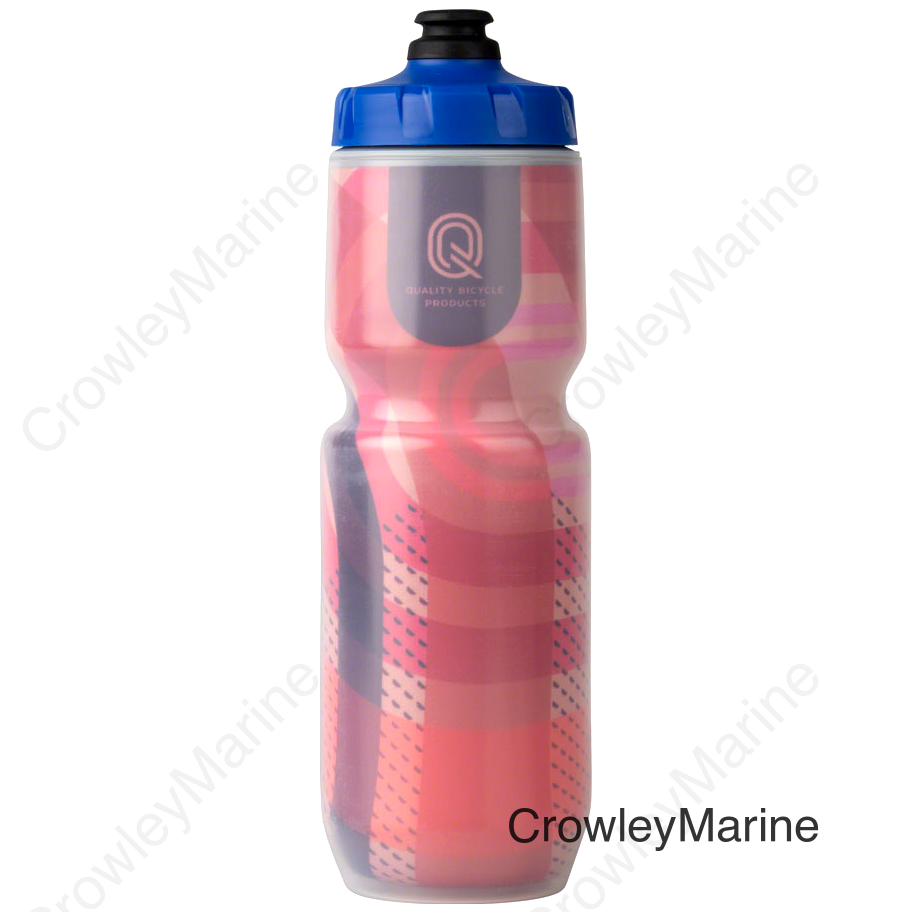 QBP Brand Radiate Purist Insulated Waterbottle - Orange 23oz
