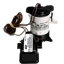 Seachoice Automatic Bilge Pump w/ Float Switch, 750 GPH, 3/4 In. Hose Size thumbnail-3