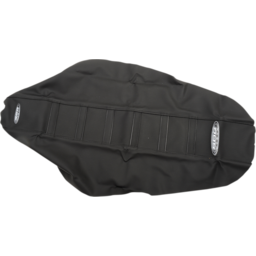 6-Ribbed Seat Cover - Black Ribs/Black Top/Black Sides thumbnail-0