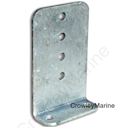 Marine Bunk Bracket, 5"x8" Vertical, Galvanized (407040)