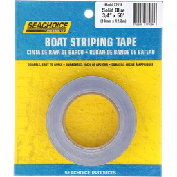 Seachoice Self-Adhesive Boat Striping Tape, 3 Mil Vinyl, 3/4 in. X 50 Ft., Blue thumbnail-0
