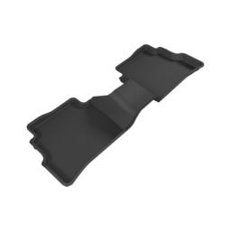 3D MAXpider 2017-2020 Mazda CX-5 Kagu 2nd Row Floormats - Black thumbnail-0