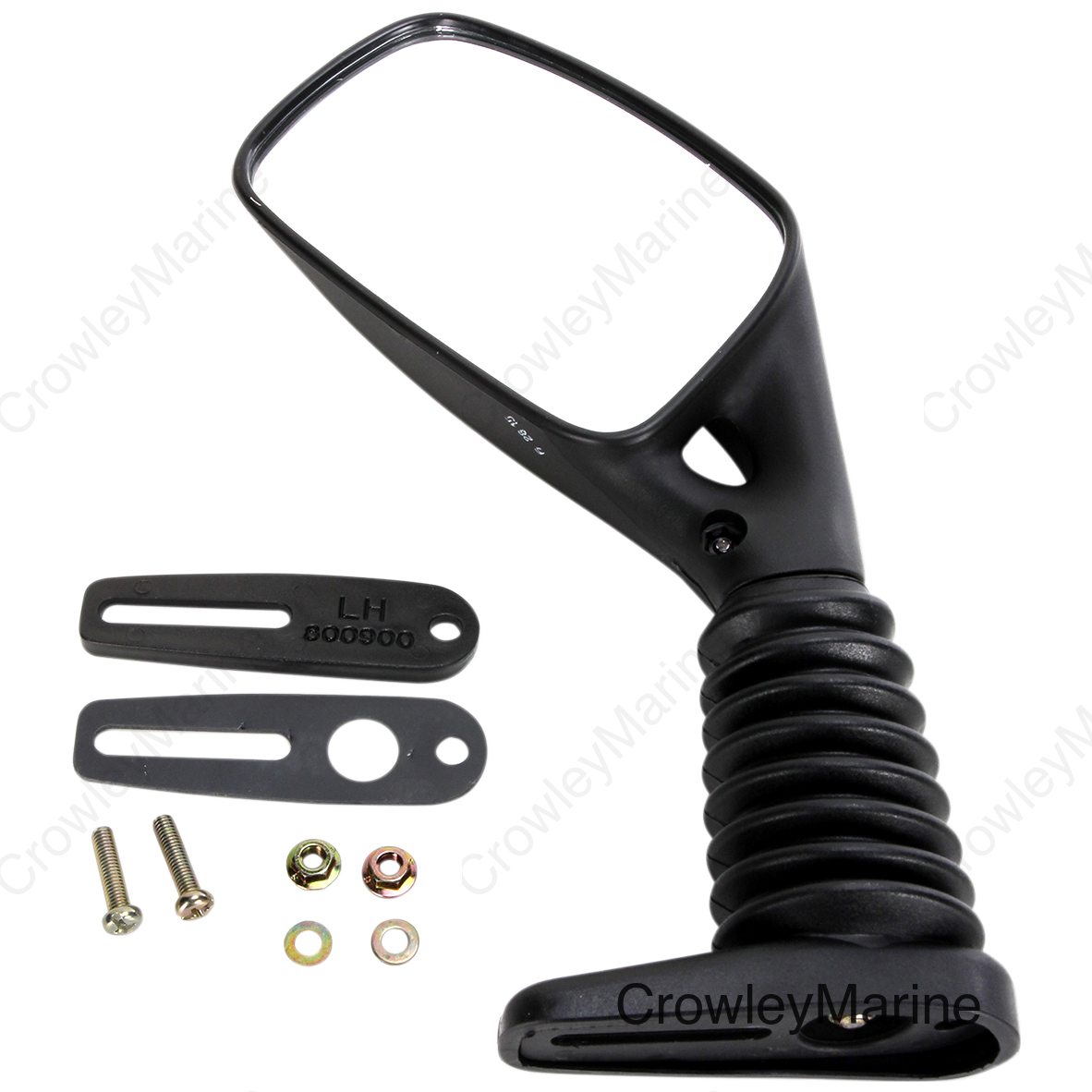 MIRROR PU ZX BLACK LH