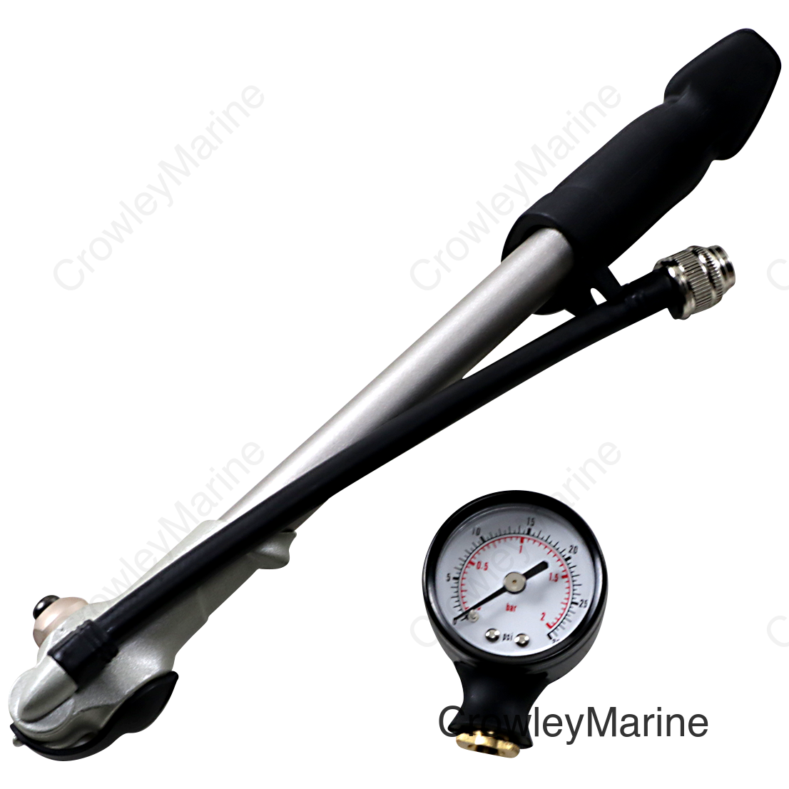 PUMP AIR WITH GAUGE 0-30