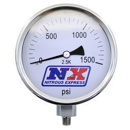 Nitrous Express Nitrous Pressure Gauge 4in-High Accuracy thumbnail-0