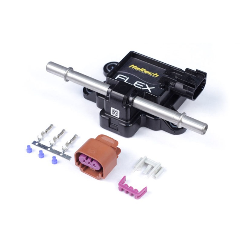 Haltech Flex Fuel Composition Sensor for 3/8 (GM Spring Lock) Fittings (Incl Plug & Pins)