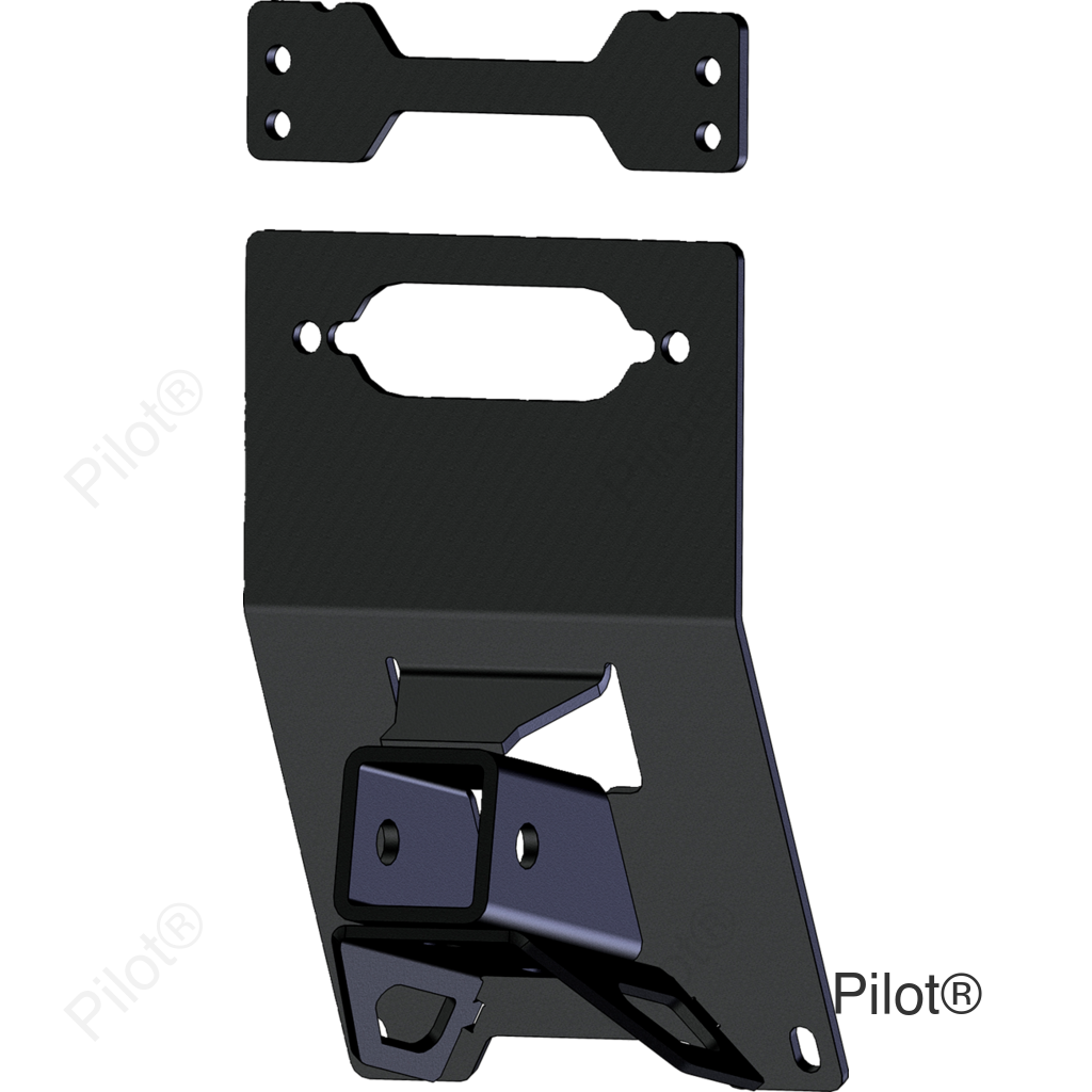 Hitch - Lower Receiver - 2" - Polaris Ranger