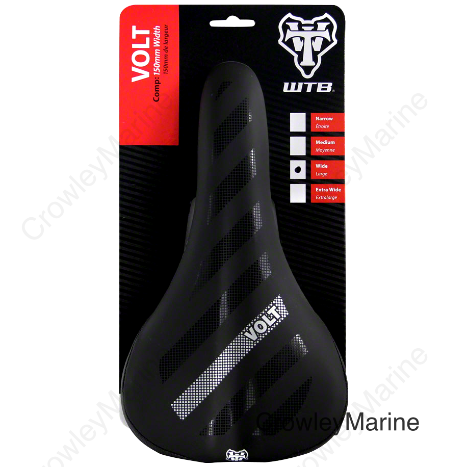 WTB Volt Saddle - Steel Black Wide