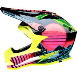 HELMET VAPORWAVE FI YTH BK/PK/YL SM thumbnail-4