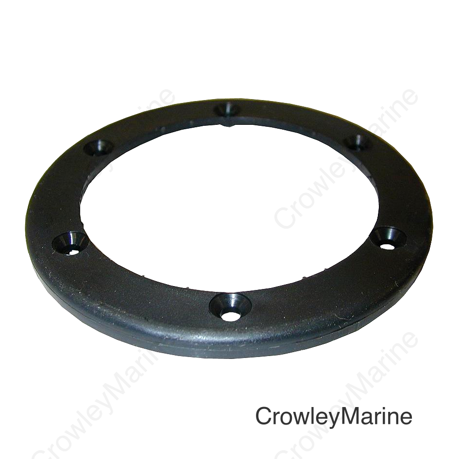 Cable Boot Ring 3" Black Bulk