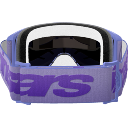 Vision 5 Goggle - Wordmark - Purple - Blue Mirror thumbnail-2