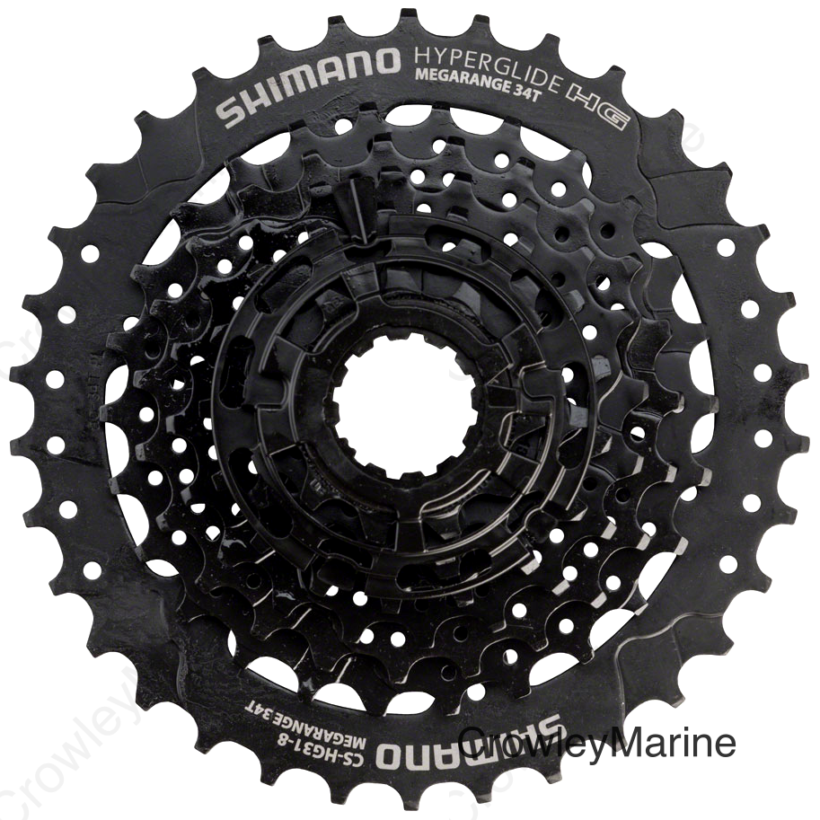 Dimension 8-Speed 11-34t Nickel Plated Freewheel
