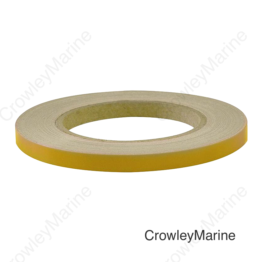 Seachoice Self-Adhesive Boat Striping Tape, 3 Mil Vinyl, 1/4 in. x50', Gold