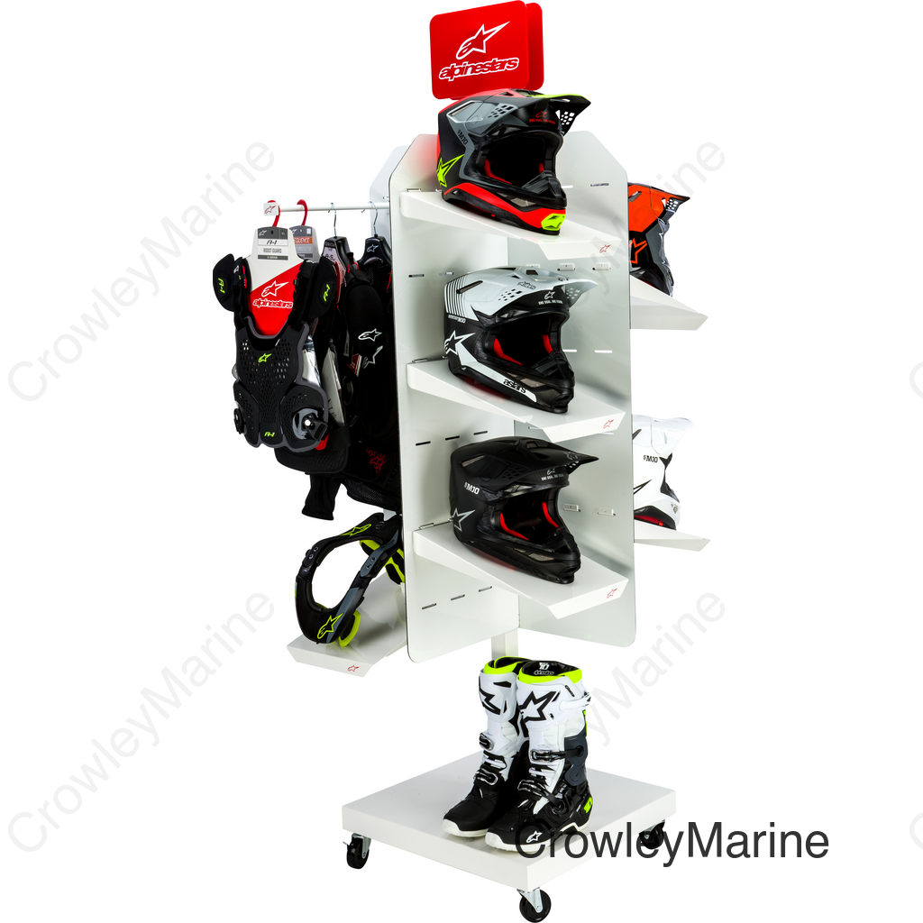 HELMET TOWER (A) ORDER 482-9984 B&C ALSO