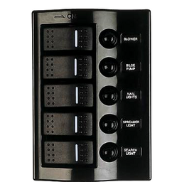 SWITCH PANEL WAVE ROCKER 5 ILLUM thumbnail-1