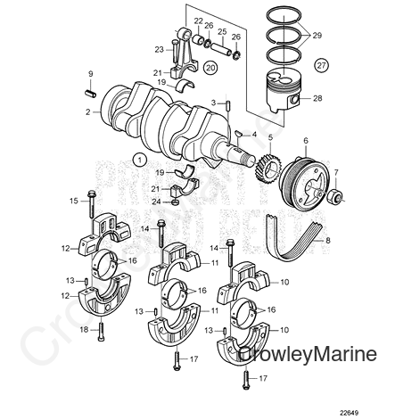 Leak-Off Pipe(V2) - Volvo Penta (3812452)