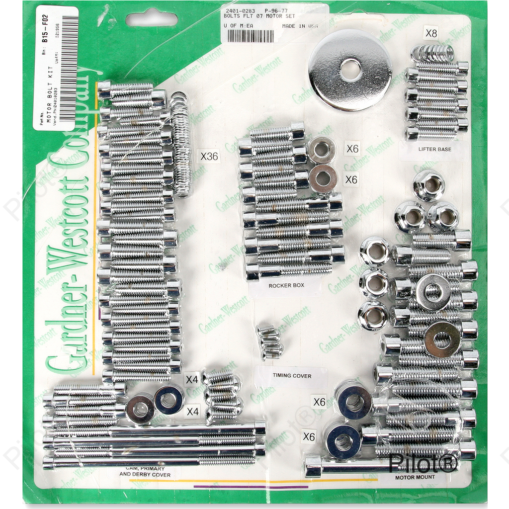 Bolt Kit - Motor Set - Socket-Head - FLHT