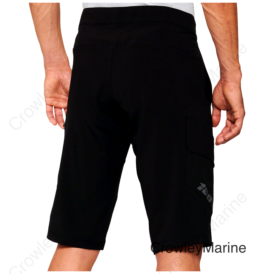 100% Ridecamp Shorts with Liner - Black Size 32