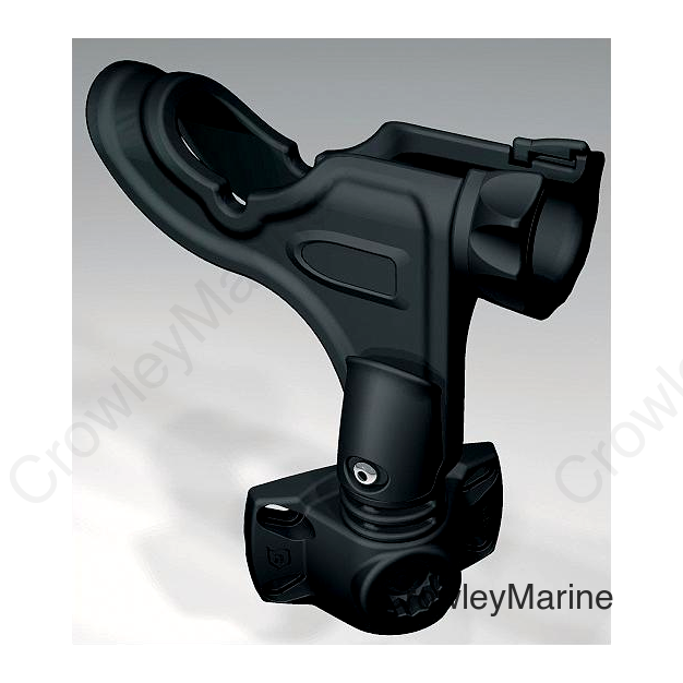Attwood 50104 Pro Series Rod Holder w/Combo Mount, Black