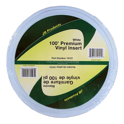 JR Products Vinyl Insert - Premium, 100' White thumbnail-0