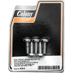 BRAKE ROTOR HARDWARE FRONT TORX SCREW KIT thumbnail-0
