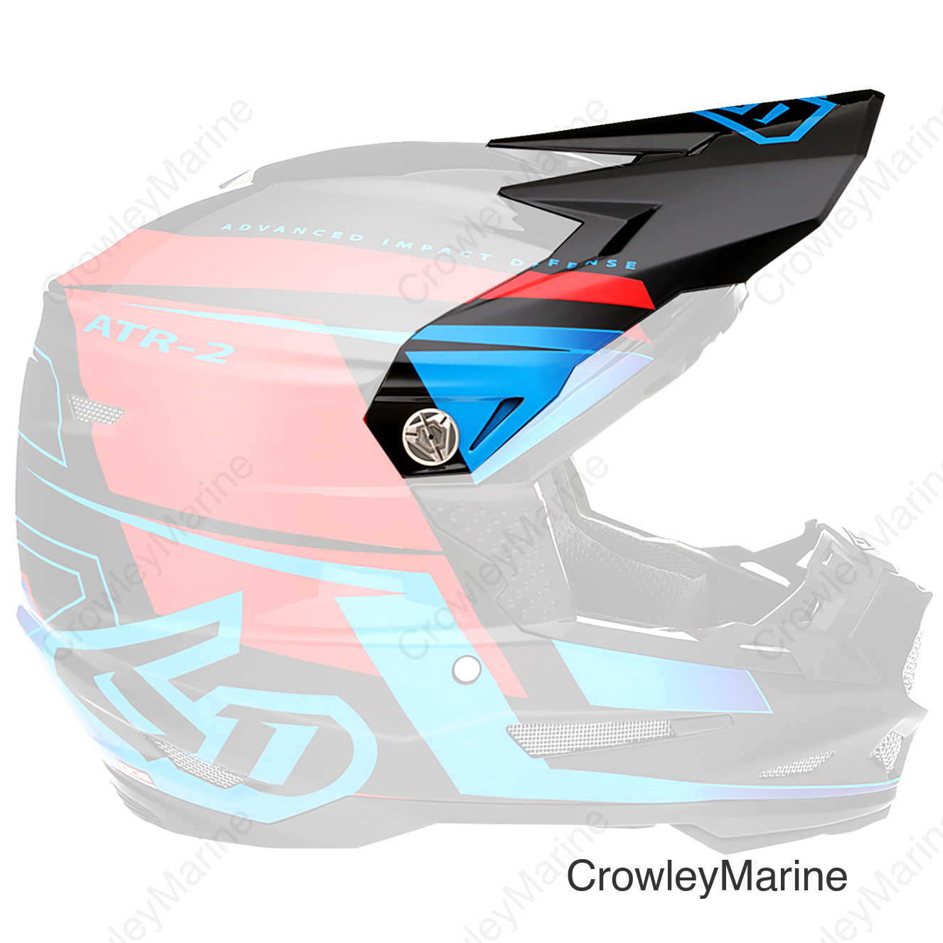 ATR-2 Visor - Mach - Black/Red/Blue
