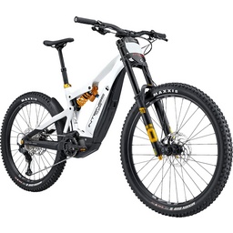 Tazer MX Carbon E-Bike - Pro Build - White - S/M thumbnail-1